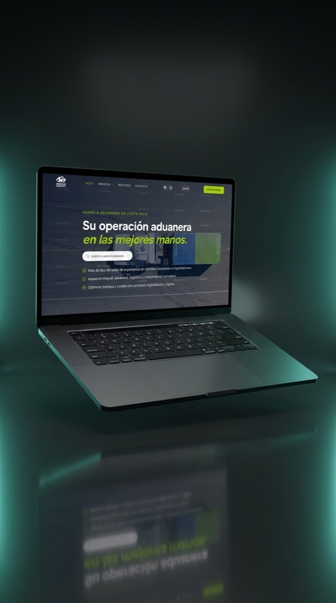 Portada del proyecto WF Aduanas
